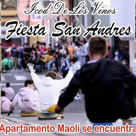 Tenohomes Maoli Central Studio Icod De Los Vinos Appartement *